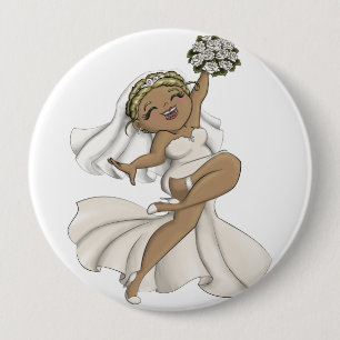 Happy Bride 02 Button