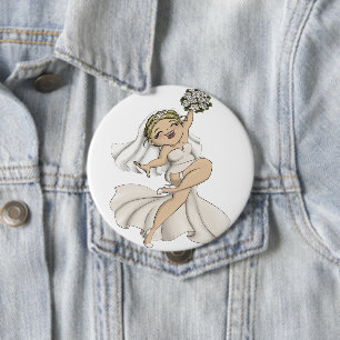 Happy Bride 02 Button