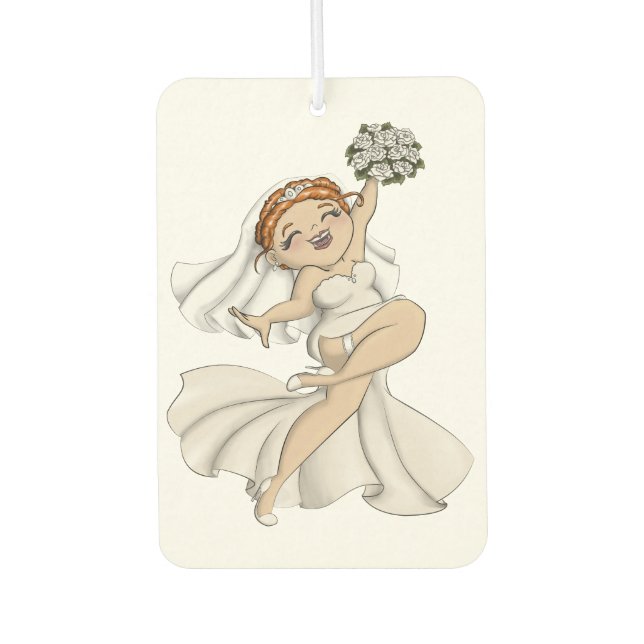Happy Bride 03 Autolufterfrischer (Vorderseite)