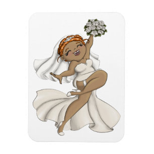 Happy Bride 03 Magnet