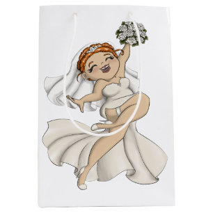 Happy Bride 03 Mittlere Geschenktüte