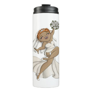 Happy Bride 03 Thermosbecher