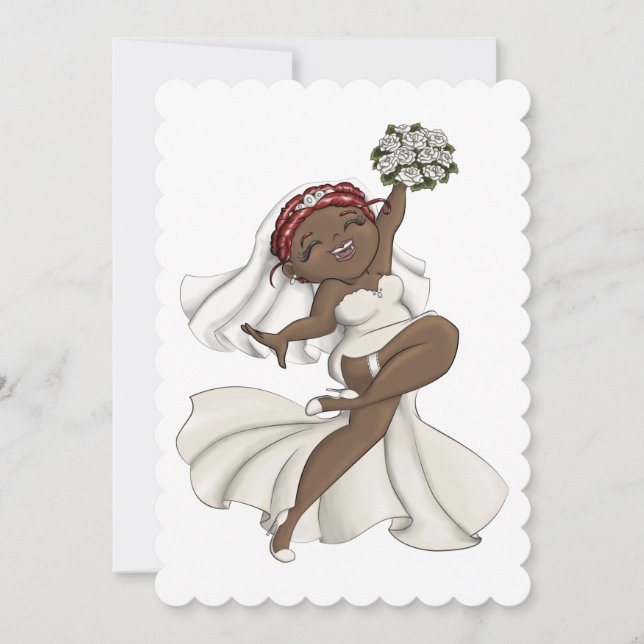 Happy Bride 04 Save The Date (Vorderseite)