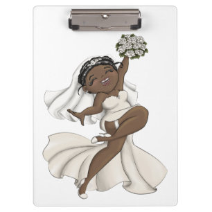 Happy Bride 11 Klemmbrett