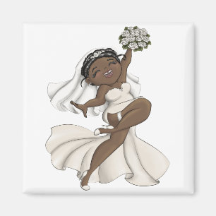 Happy Bride 11 Magnet
