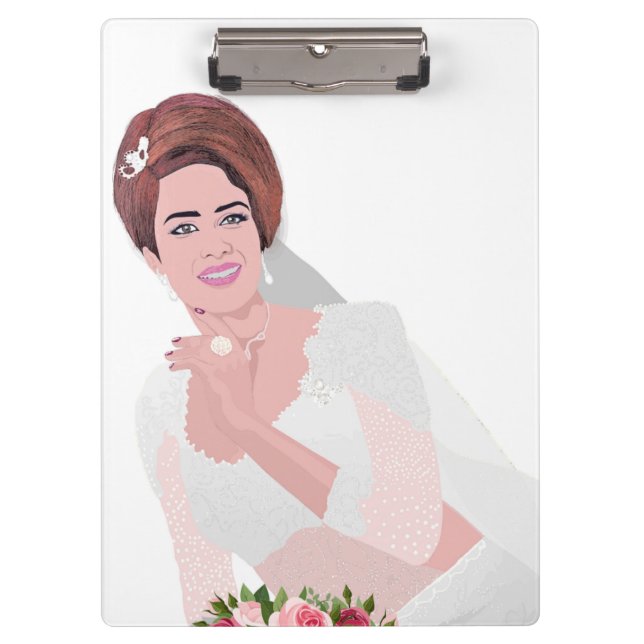 HAPPY BRIDE KLEMMBRETT (Vorderseite)