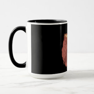 Happy Brown Horse Neigh Design Tasse