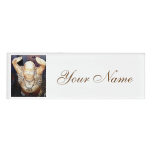 Happy Buddha Namenschild