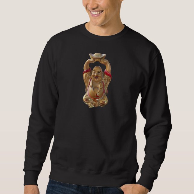 Happy Buddha Sweatshirt (Vorderseite)