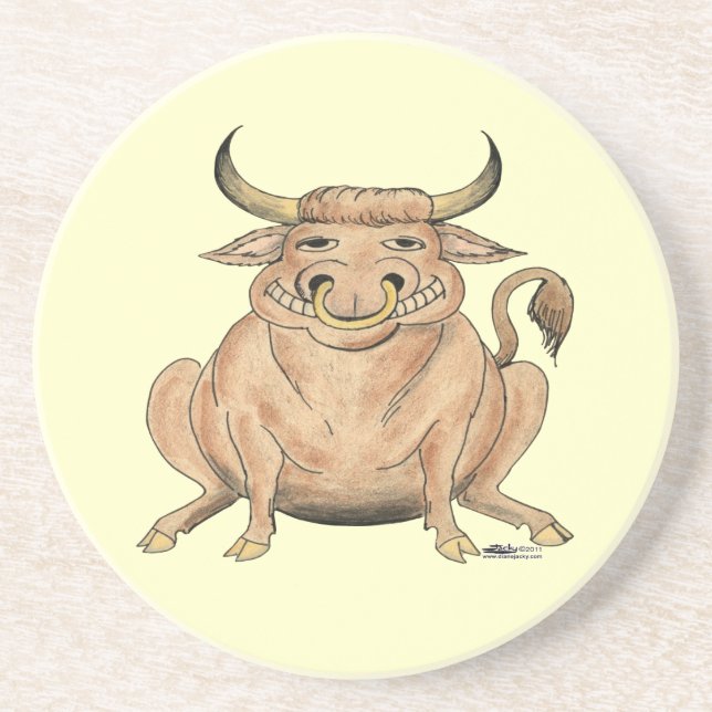 Happy Bull Untersetzer (Vorne)