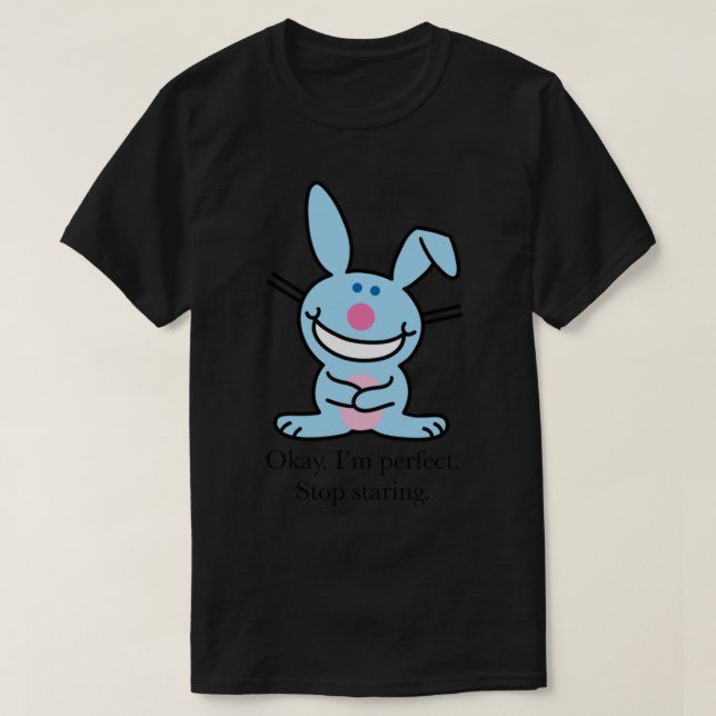 Happy Bunny Classic T - Shirt (Design vorne)
