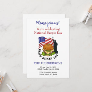 Happy Burger Day - individuelle Einladung