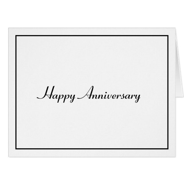 Happy Business Anniversary (Vorderseite (Horizontal))