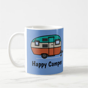 Happy Camper, ajouter du texte, Café Mug