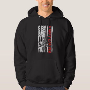 Happy Camper American Flag Camping Männer Frauen Hoodie