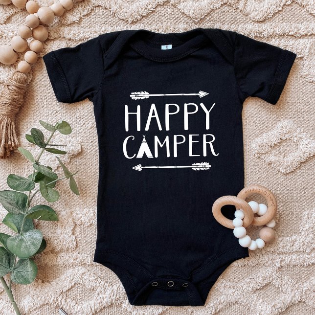 Happy Camper Baby Strampler (Von Creator hochgeladen)