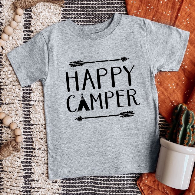 Happy Camper Baby T-shirt (Von Creator hochgeladen)