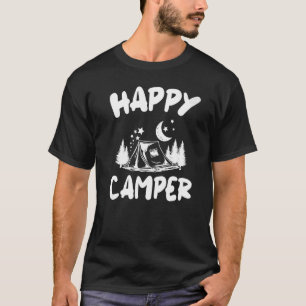 Happy Camper Camping Reisende Camper 1 T-Shirt