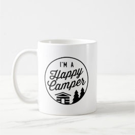 Happy Camper Coffee Tasse