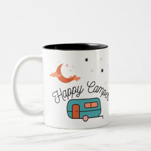 Happy Camper Coffee Tasse