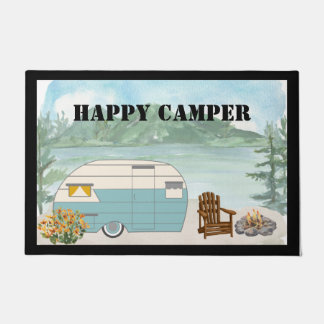 Happy Camper Door Mat Fußmatte