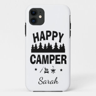 Happy Camper Fun Camping Quote Case-Mate iPhone Hülle