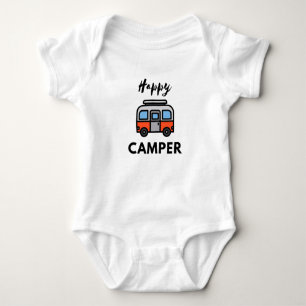 Happy Camper für diejenigen, die Liebe Camping Baby Strampler