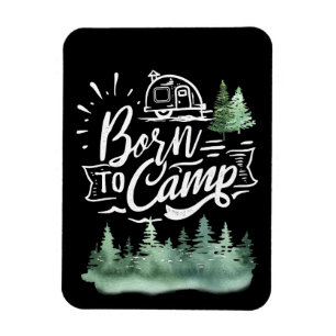 Happy Camper Geboren zu Camp Magnet
