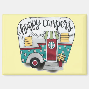 Happy Camper Magnet