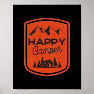 Happy Camper Poster