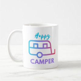 Happy Camper Pull Behind Adventure Kaffeetasse