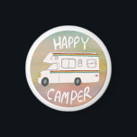 Happy Camper Rainbow RV Sunset Motorhome RV Magnet<br><div class="desc">Hey, glückliche Campers! Schlagen Sie die Straße mit diesem süßen Koozie mit einem Vintagen Retro-Camper. Passen Sie es an, indem Sie Ihren eigenen Text hinzufügen. Karo meinen Shop für mehr! Wenn du es kaufst, danke! Stellen Sie sicher, dass Sie ein Bild auf Instagram von ihm in Aktion teilen und mich...</div>