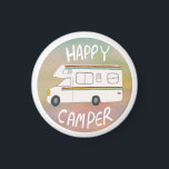 Happy Camper Rainbow RV Sunset Motorhome RV Magnet<br><div class="desc">Hey, glückliche Campers! Schlagen Sie die Straße mit diesem süßen Koozie mit einem Vintagen Retro-Camper. Passen Sie es an, indem Sie Ihren eigenen Text hinzufügen. Karo meinen Shop für mehr! Wenn du es kaufst, danke! Stellen Sie sicher, dass Sie ein Bild auf Instagram von ihm in Aktion teilen und mich...</div>