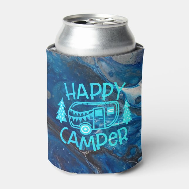 Happy Camper RV Wanderlust Camping Dosenkühler (Kanne Vorderseite)