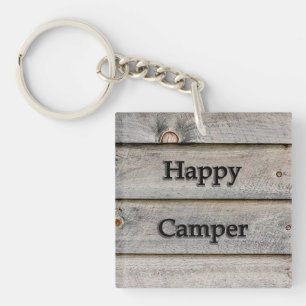 Happy Camper Schlüsselanhänger