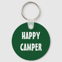 HAPPY CAMPER Schlüsselanhänger für Anhänger oder R