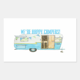 Happy Camper Stickers