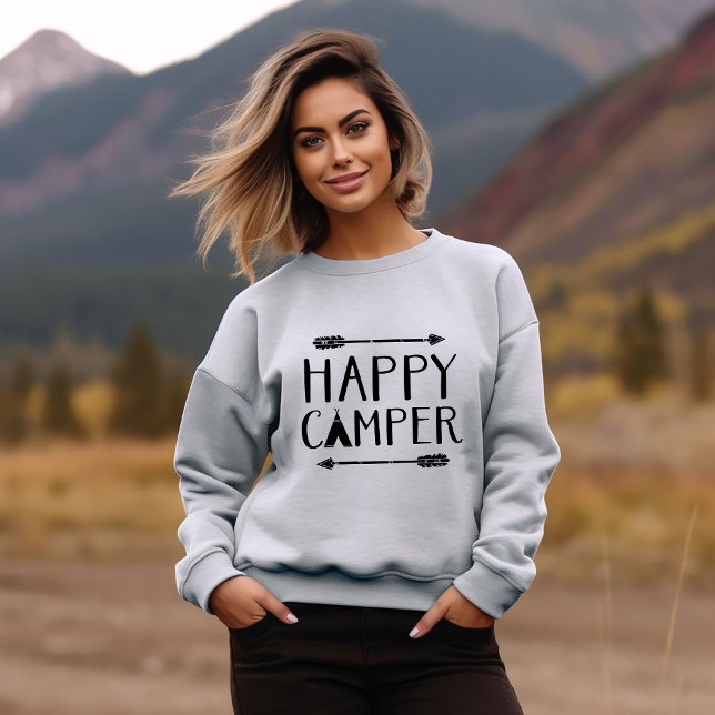 Happy Camper Sweatshirt (Von Creator hochgeladen)