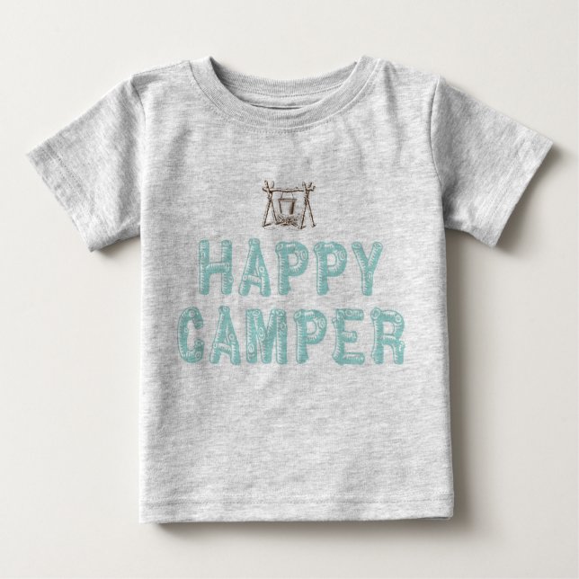 Happy Camper T-Shirt (Vorderseite)
