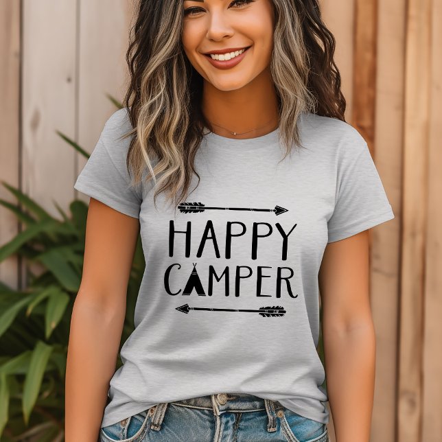 Happy Camper T-Shirt (Von Creator hochgeladen)