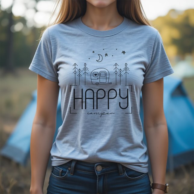 Happy Camper T - Shirt (Von Creator hochgeladen)