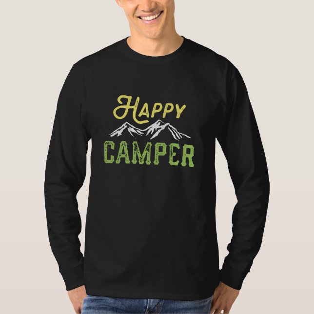 Happy Camper T-Shirt (Vorderseite)