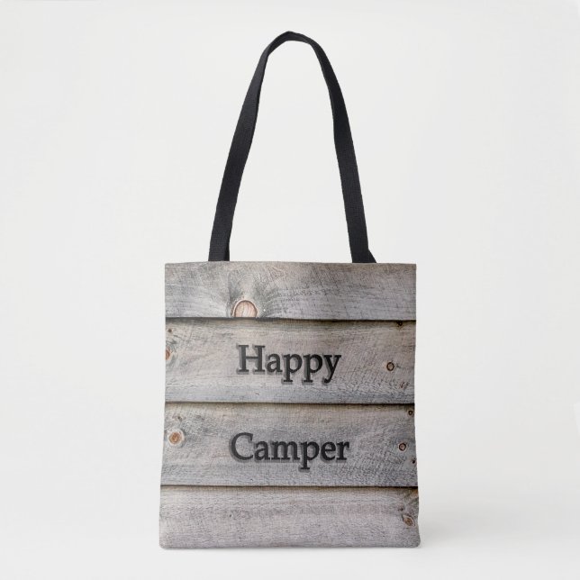 Happy Camper Tasche (Vorderseite)