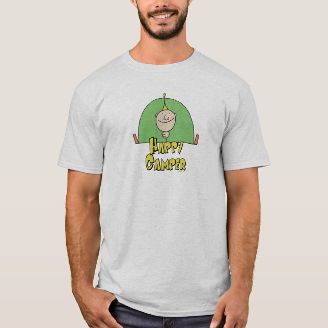 Happy Camper Typ T-Shirt (Vorderseite)