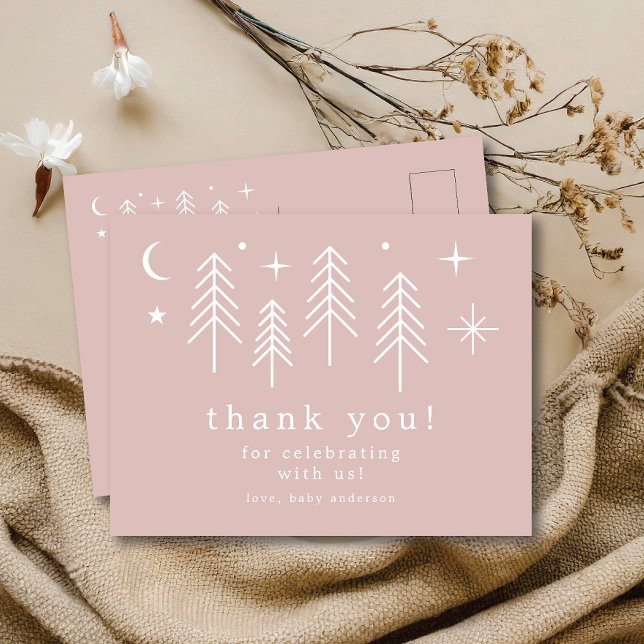 Happy Camper Vielen Dank Postkarte (Von Creator hochgeladen)