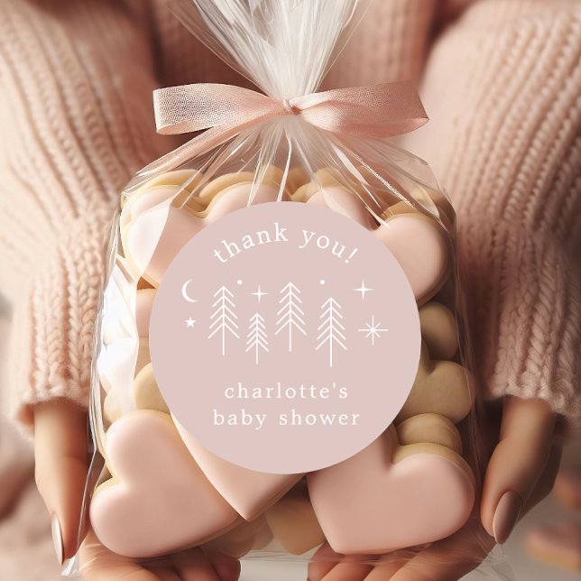 Happy Camper Vielen Dank Runder Aufkleber (Von Creator hochgeladen)