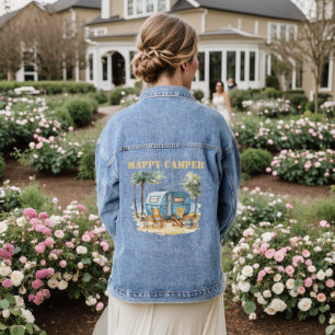 Happy Camper Women's Denim Jacket Jeansjacke