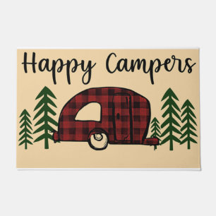 Happy Campers Doormat, Camping Mat Fußmatte