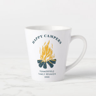 Happy Campers Familientreffen Custom Milchtasse