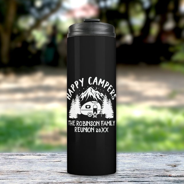 Happy Campers Family Reunion Thermosbecher (Von Creator hochgeladen)
